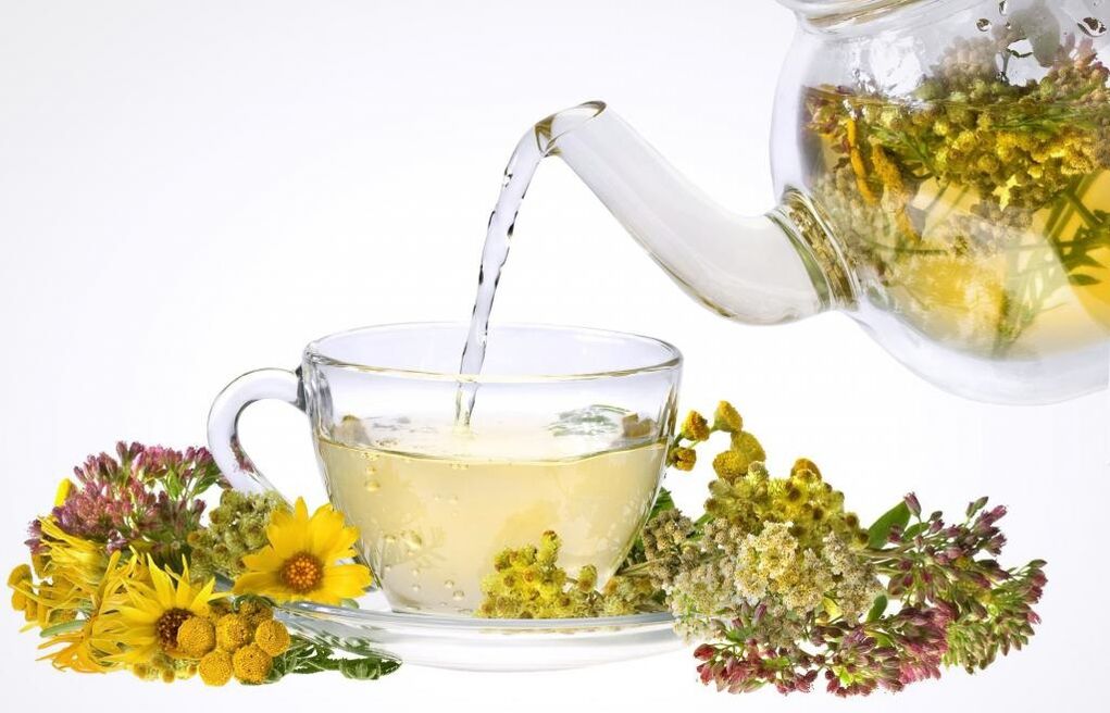 tisana per la potenza